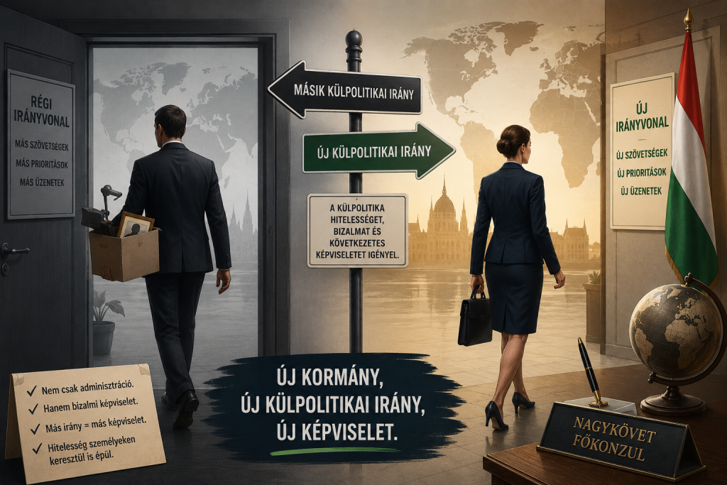 Miért szokás kormányváltás után lecserélni a vezető diplomatákat?